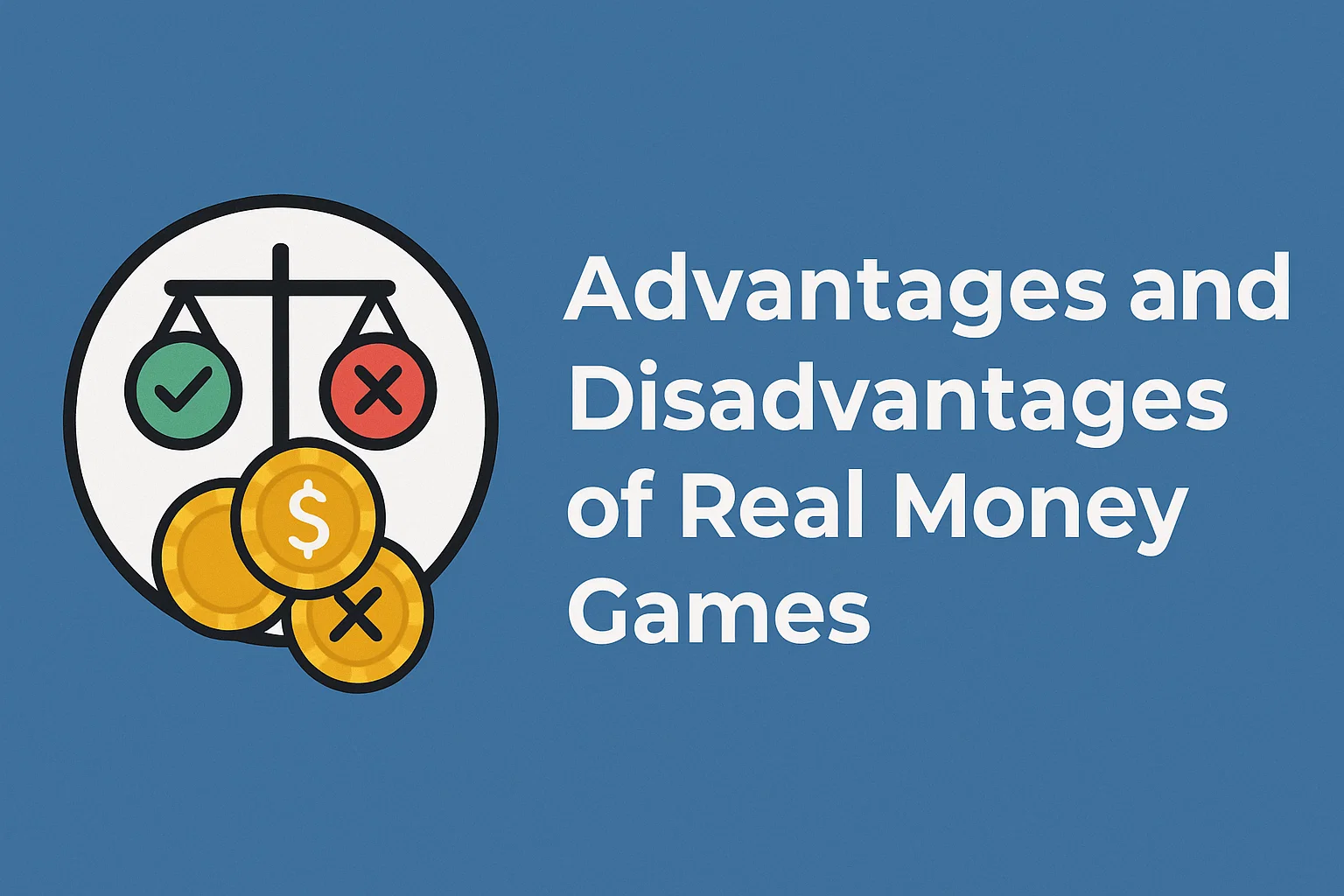 Advantages and Disadvantages of Real Money Games